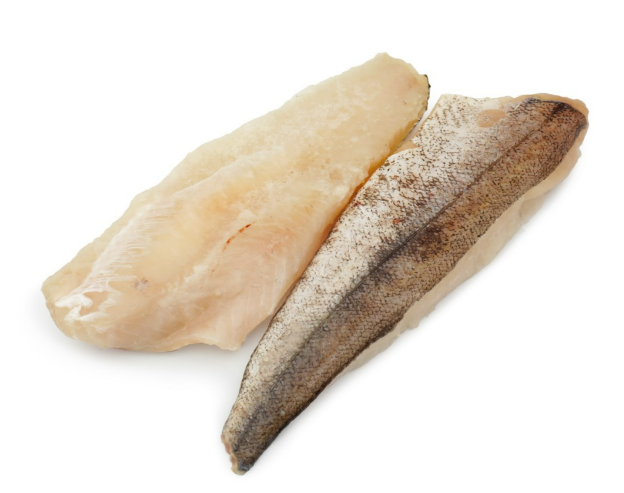 Філе хека зі шкірою без луски с/м, 200-300г, ДСТУ 4379, 1 кг